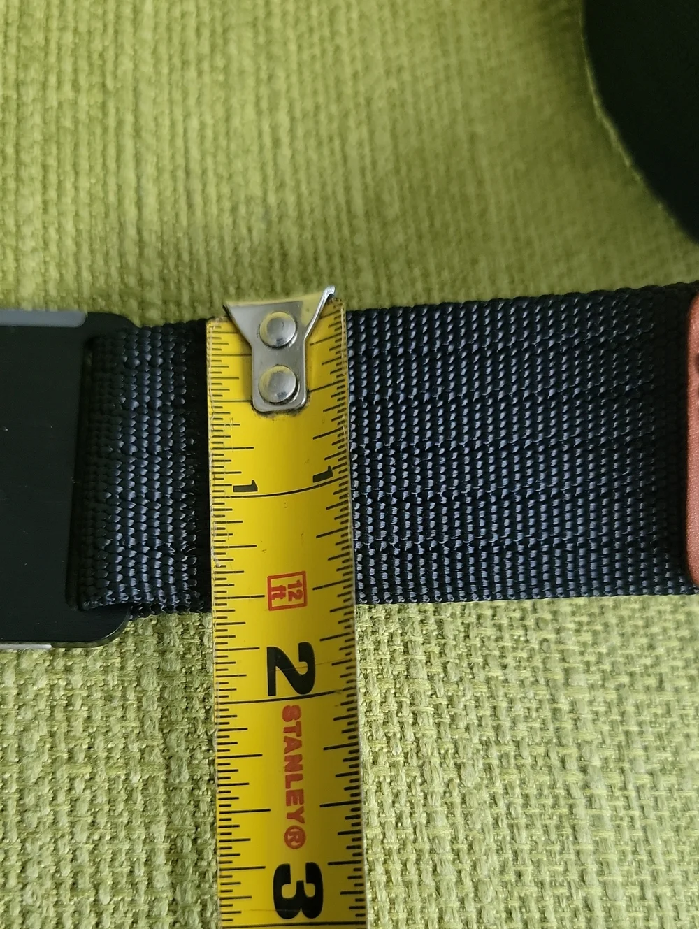 ARGALI Black Ram Emblem Webbing Belt - Men